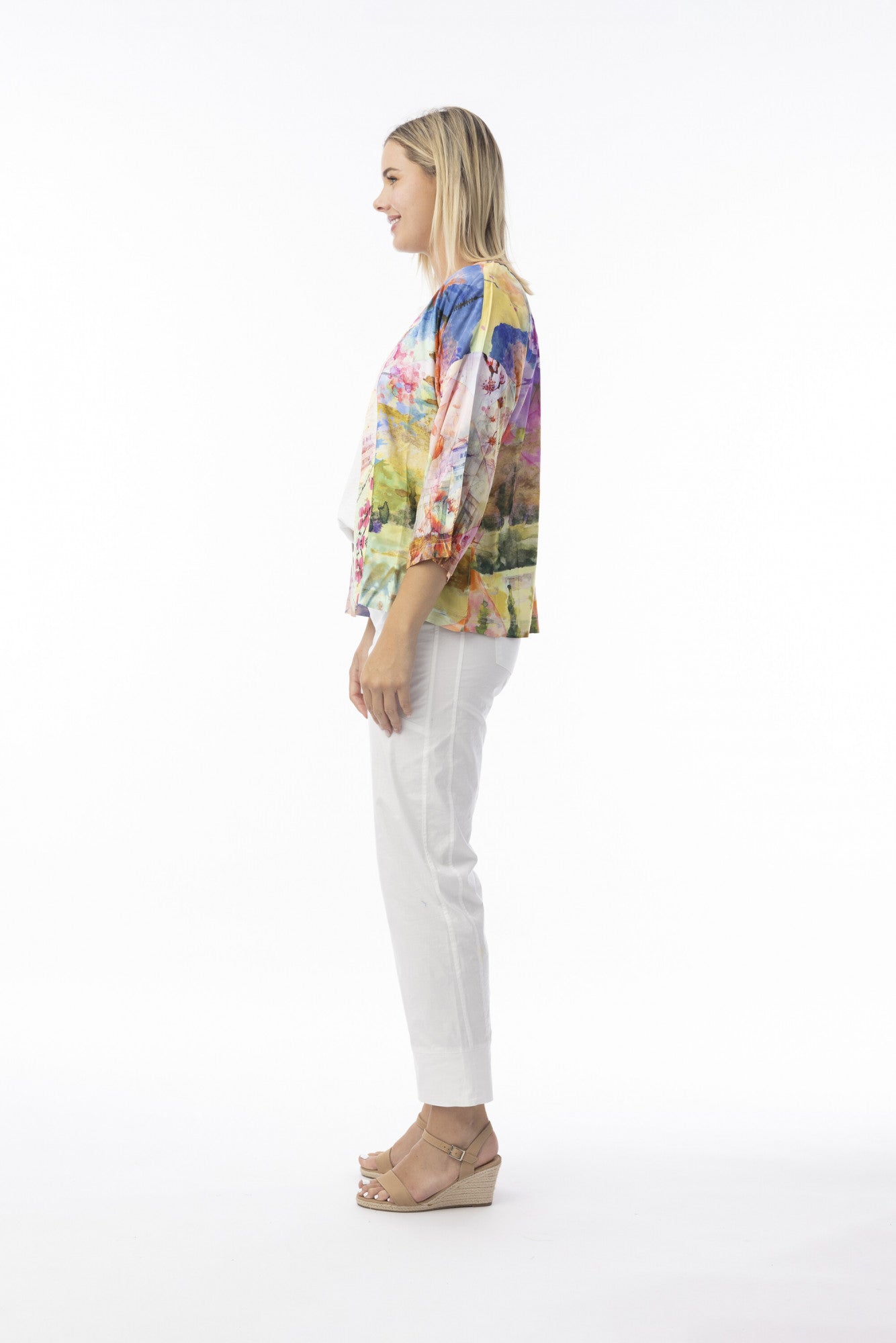 ORIENTIQUE - Digital Kimono 72566 - Scenic#