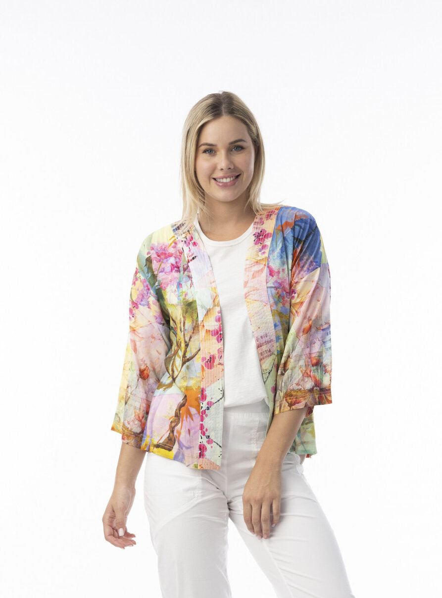 ORIENTIQUE - Digital Kimono 72566 - Scenic#