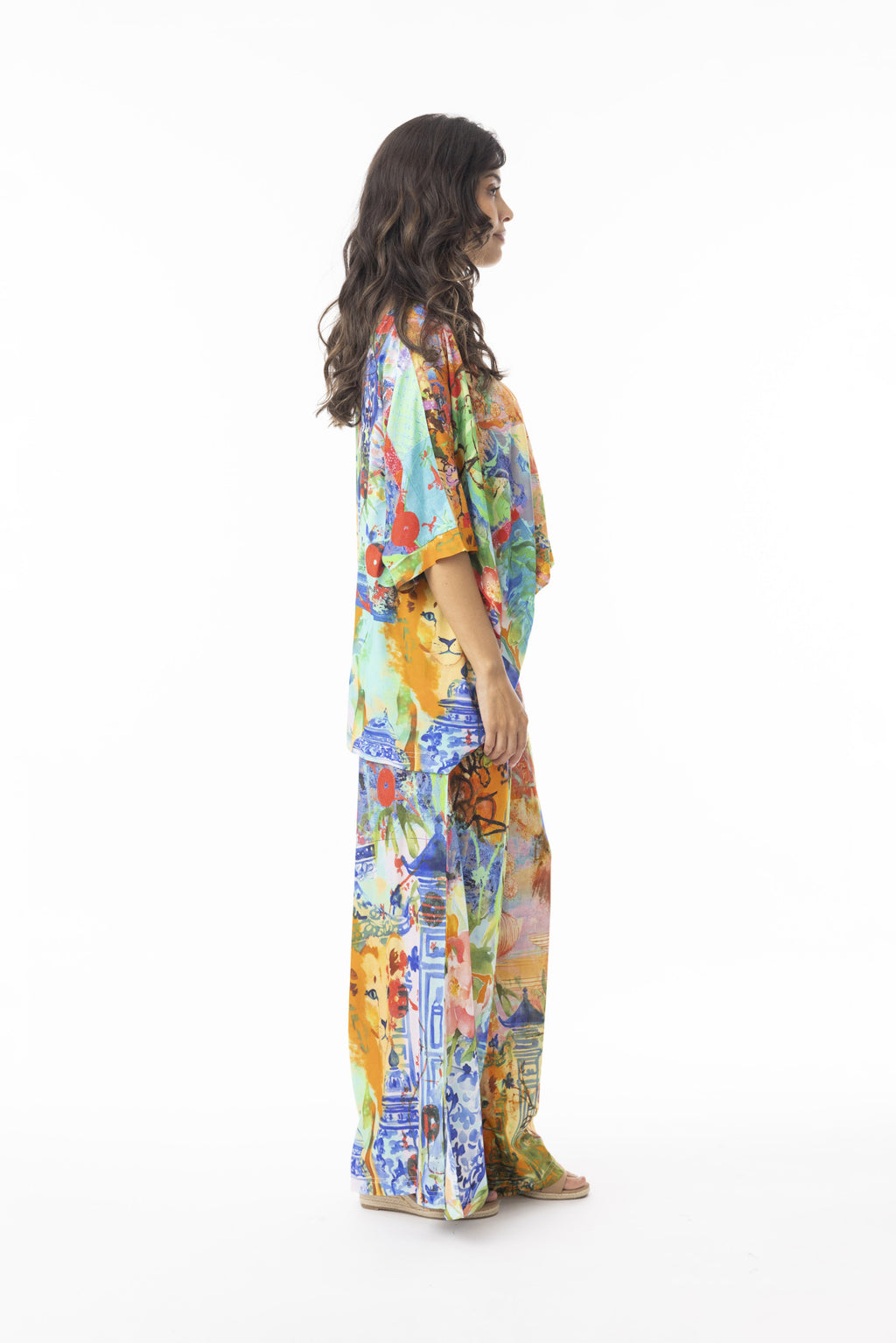 ORIENTIQUE - Digital Top Boxy - Oriental