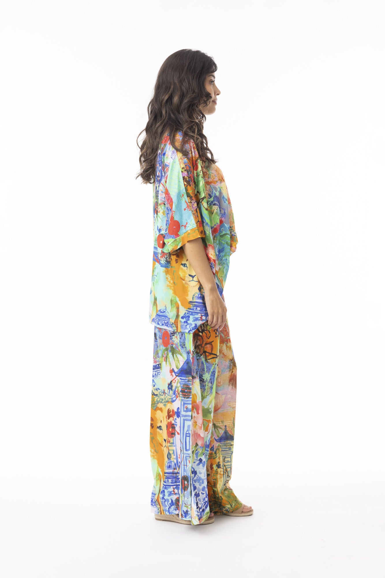 ORIENTIQUE - Digital Top Boxy - Oriental