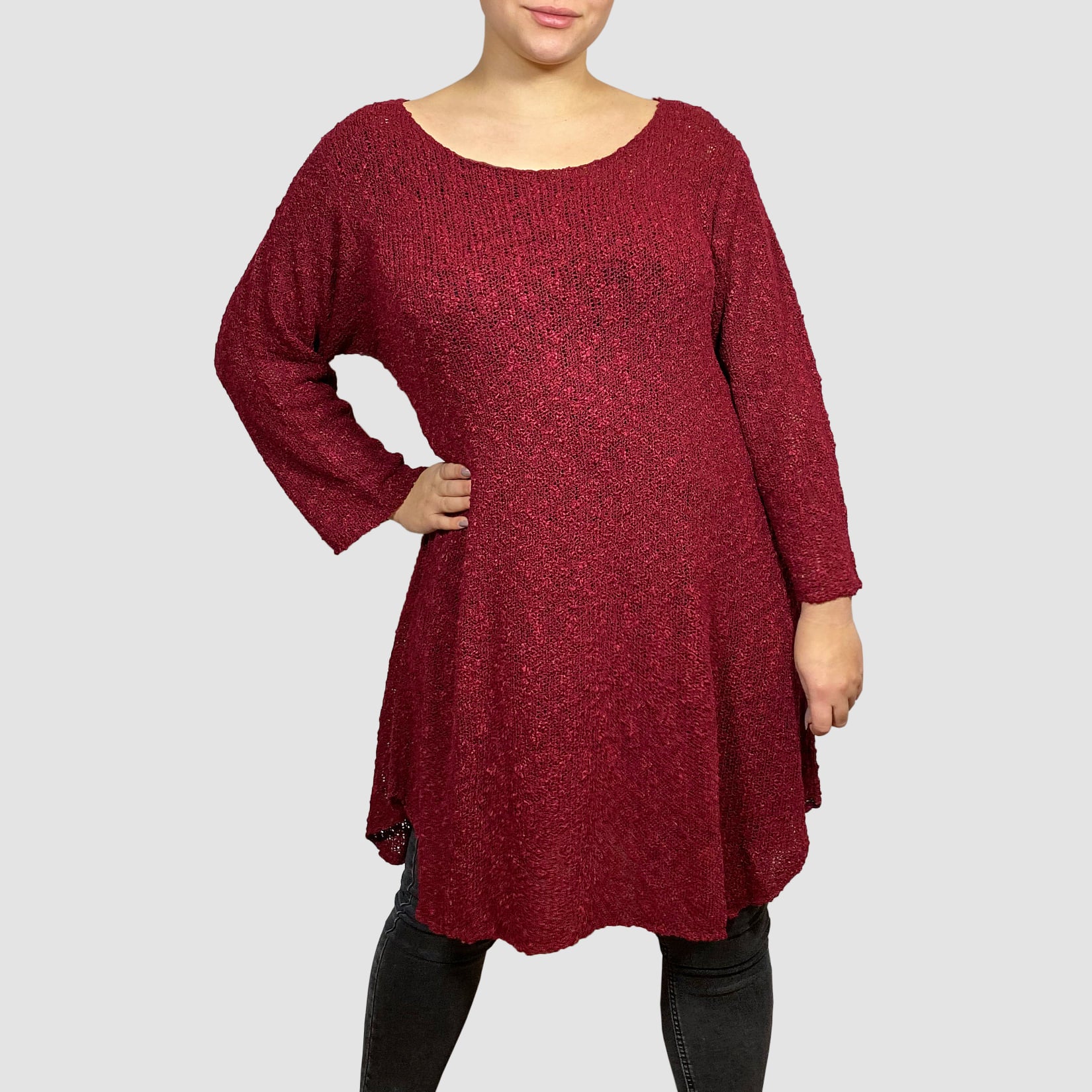 Normal Crazy - Tuniek Jasmine - #37 Donkerrood