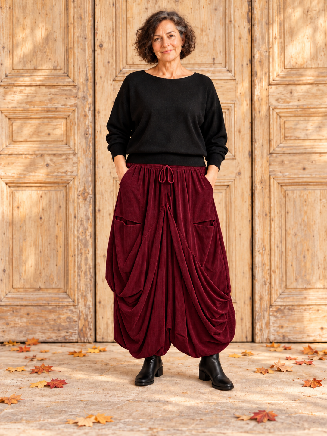 Normal Crazy - Skirt Puur Baby Corduroy - Bordeaux