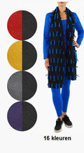 Boris - Sjaal strookjes fleece - nr. 8018