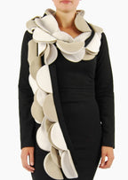 Boris - Sjaals cirkels Fleece - nr. 8021.3 Rood