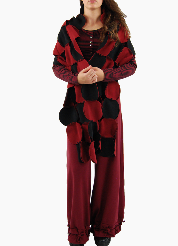 Boris - Sjaal cirkels fleece - nr. 8165