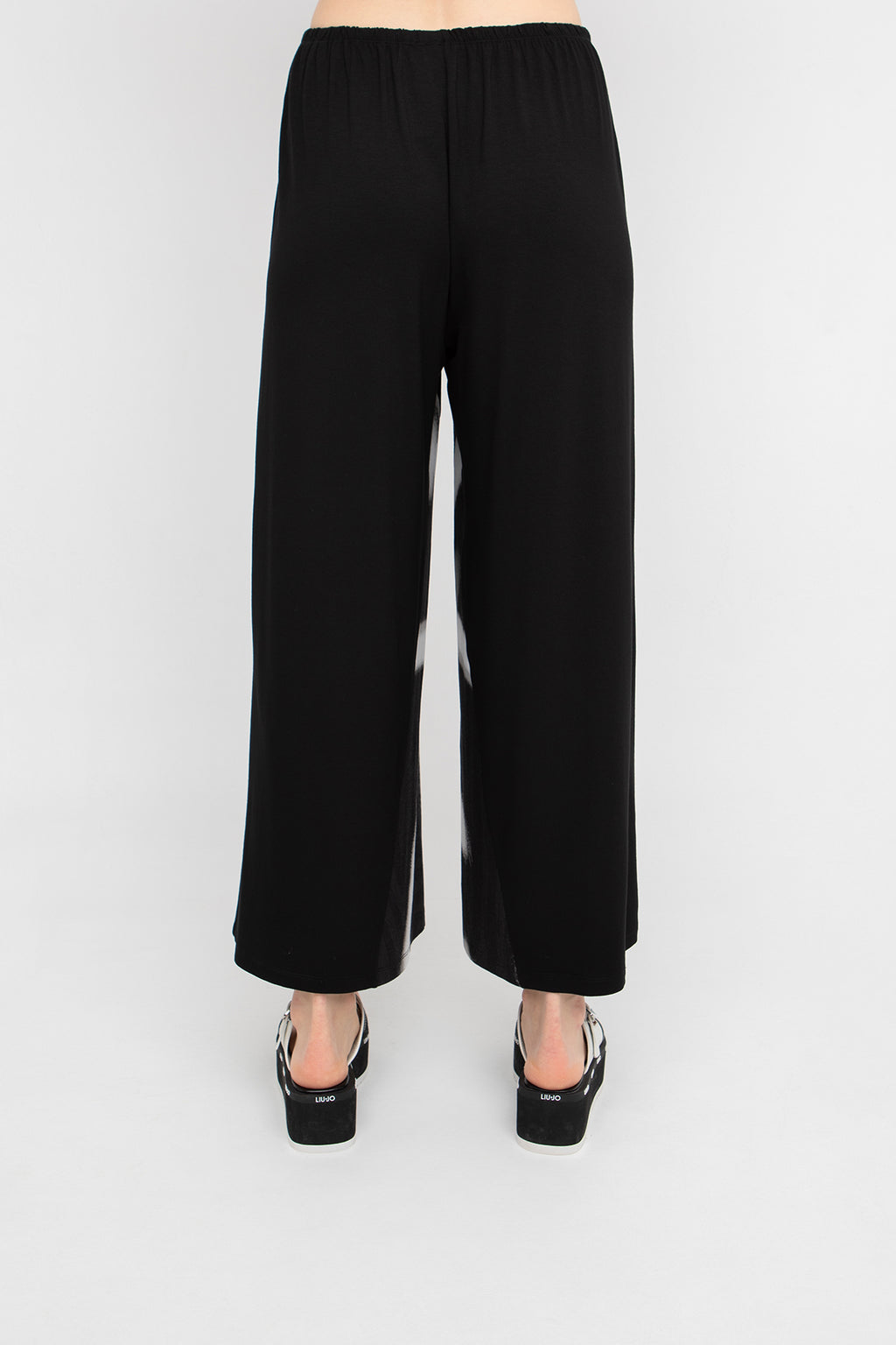 Ozai N Ku - Broek met abstracte print - Foam Black/White