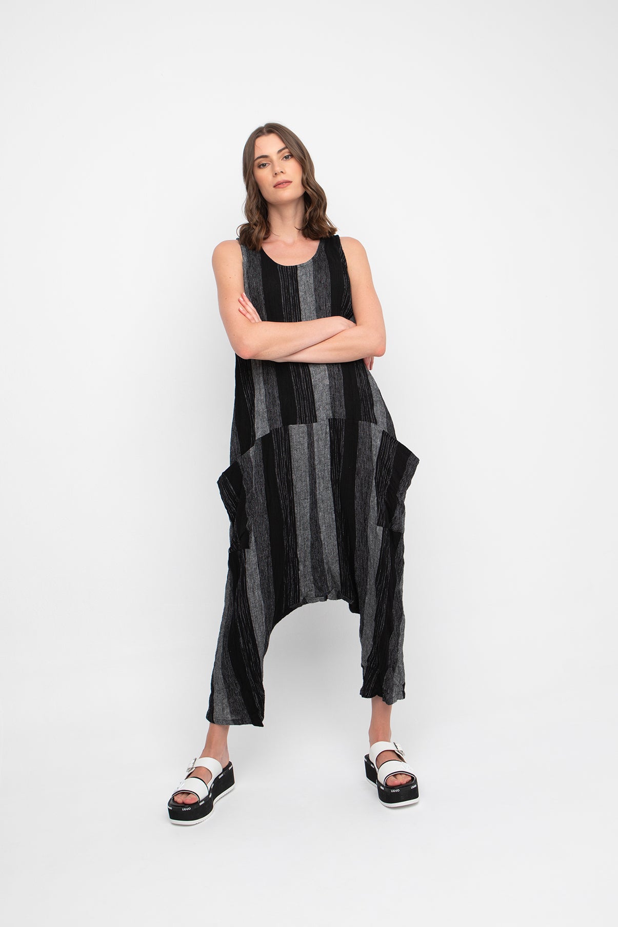 Ozai N Ku - Jumpsuit met harembroek - Print