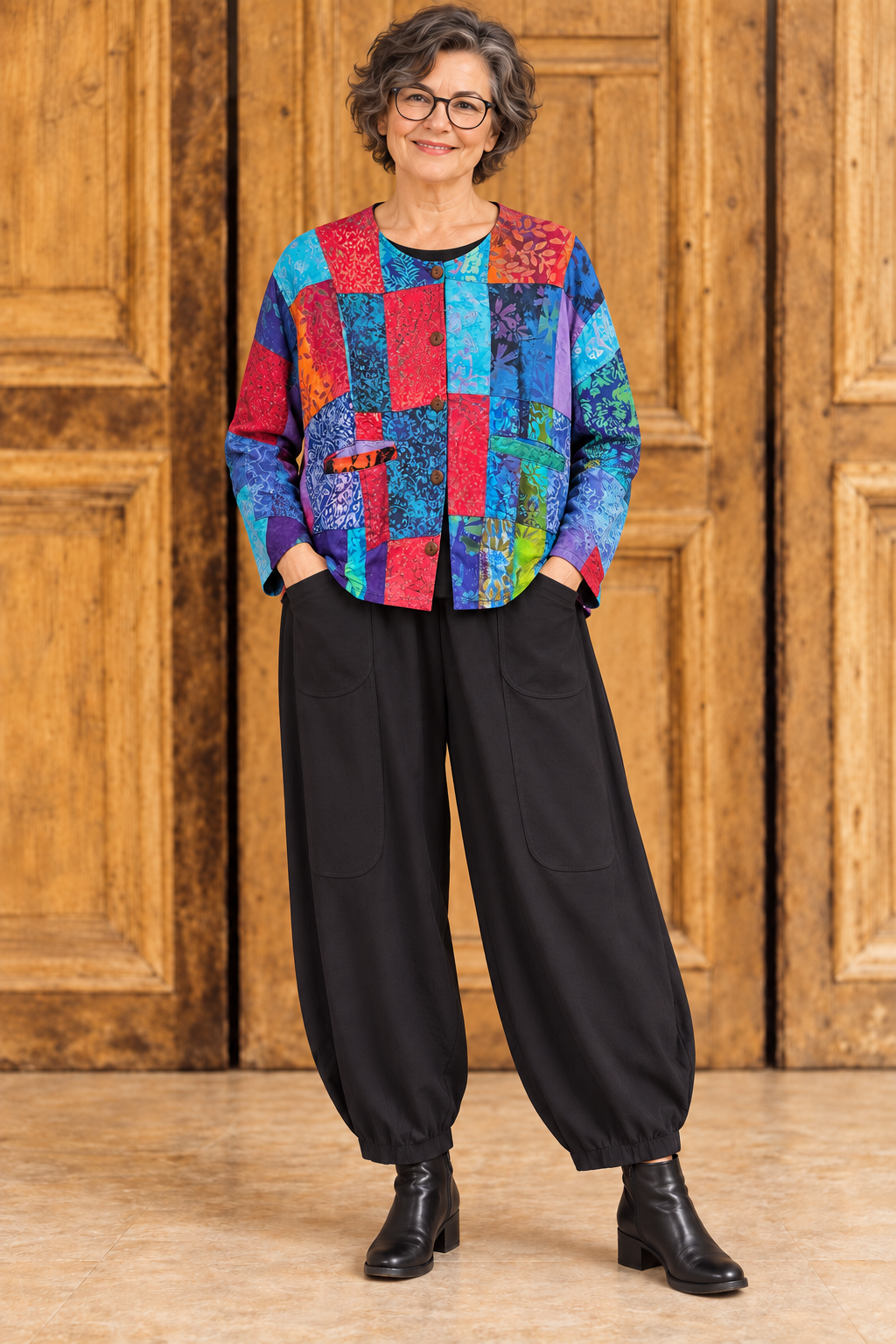 Normal Crazy Short jacket P/W - Multi