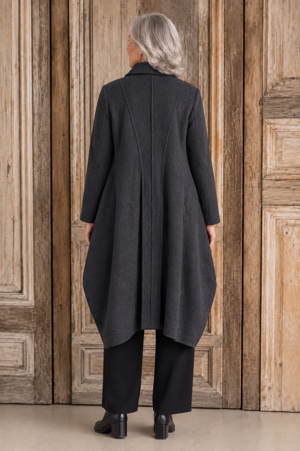HeArt - Barbados lange jurk/vest MW - Grey