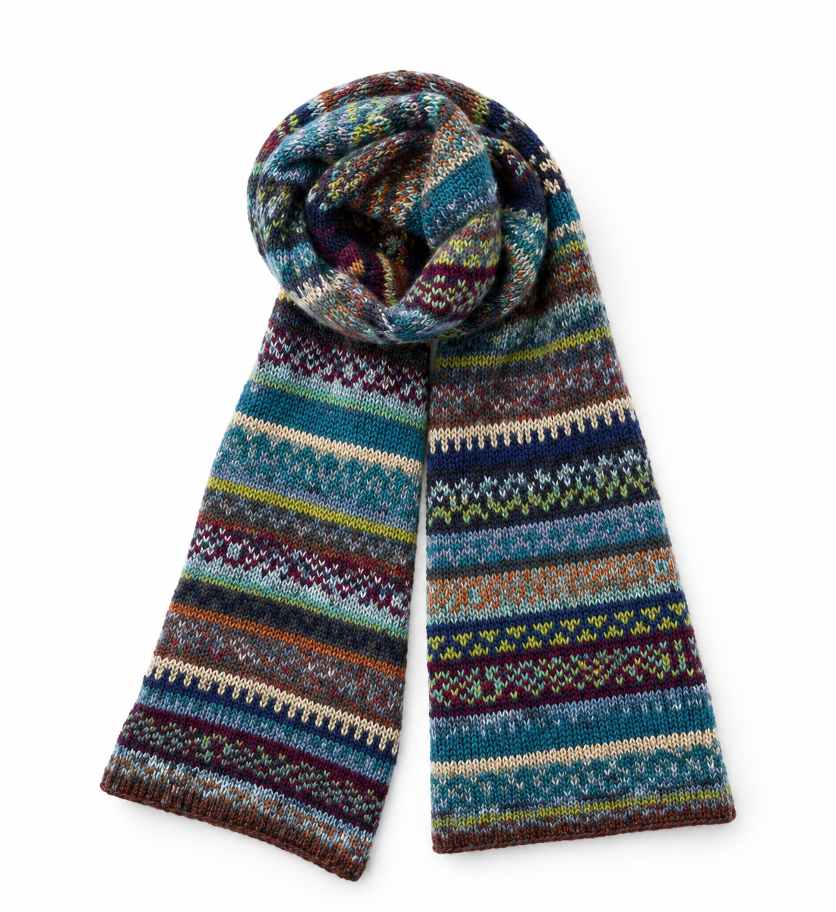 HeArt - Grenoble scarf ST Petrol