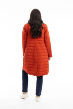ORIENTIQUE - Puffer Coat Reversible - Japanese Garden