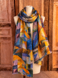 Otracosa  - wollen sjaal grafisch