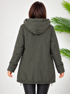 Sinne - Winterjas kort -groen