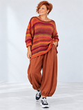 BB style- Trui streep varia oranje