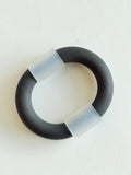 Trijn Sieraden - Armband rubber en acrylaat (A25-3)