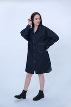 Bella Blue - Denim Blousejurk - A34-V34