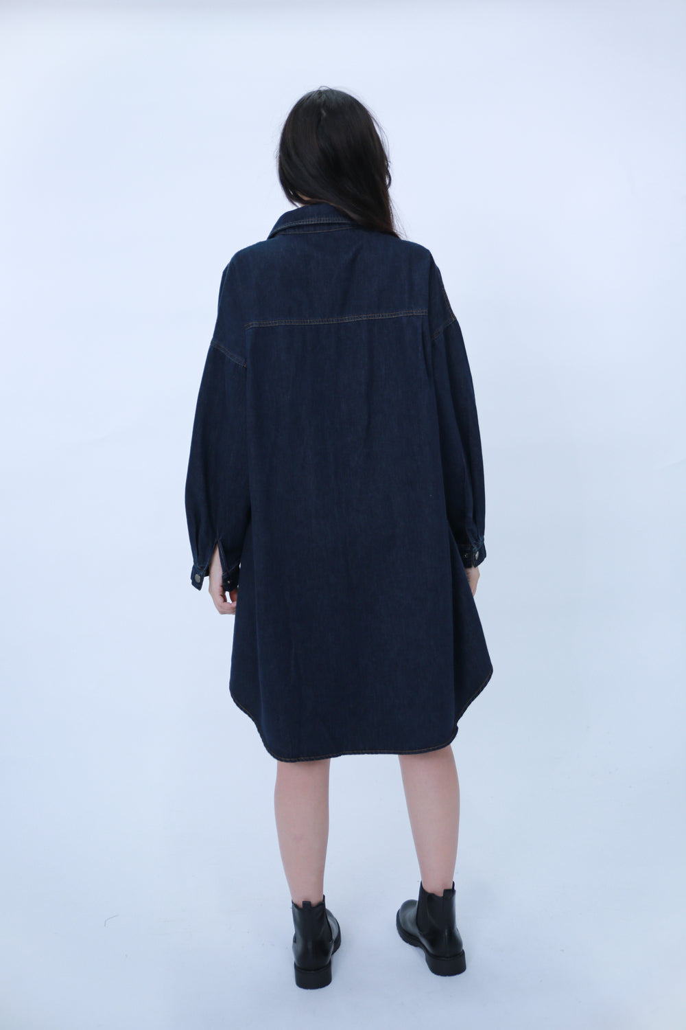 Bella Blue - Denim Blousejurk - A34-V34