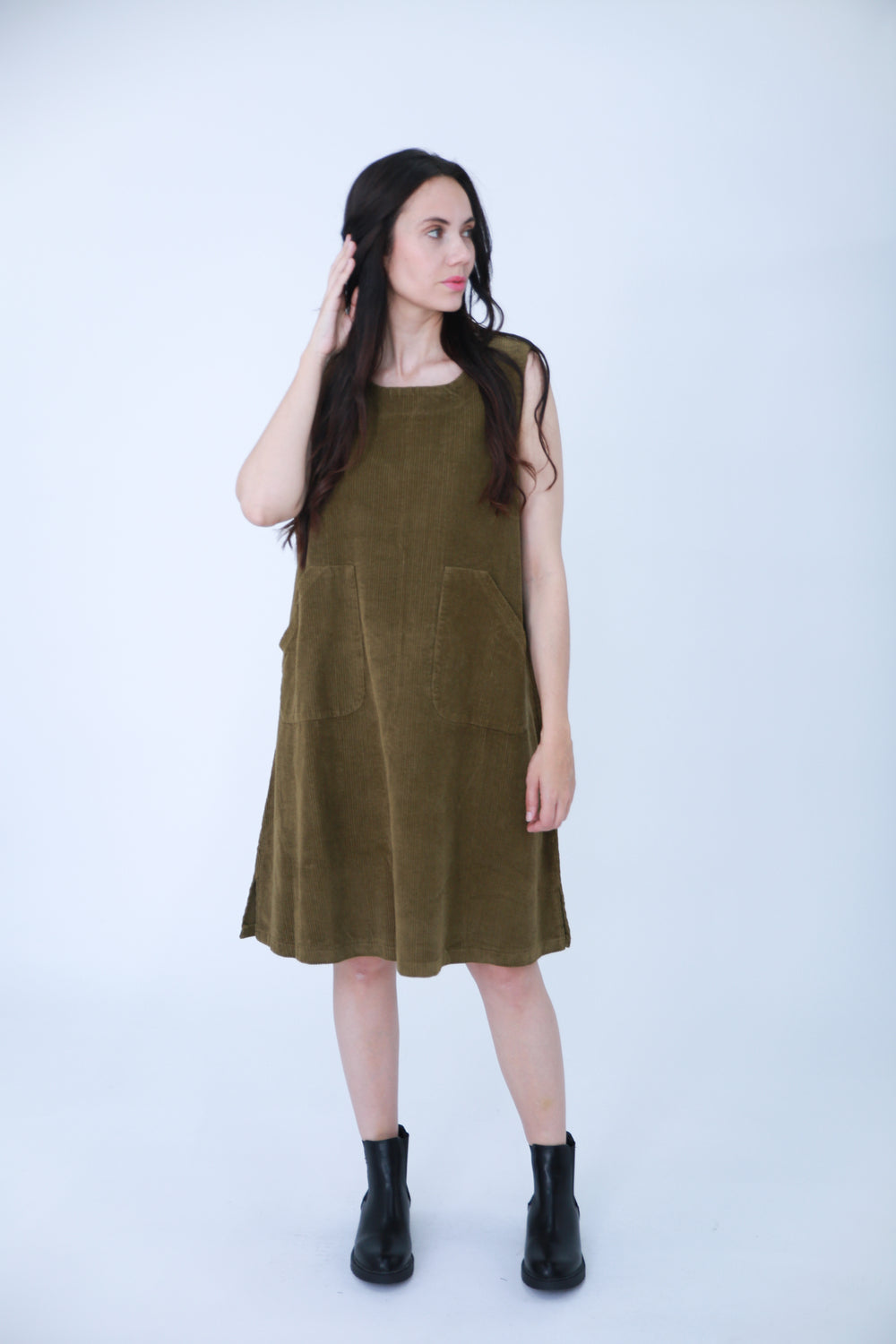 Bella Blue - Mouwloze Jurk - A42-P9