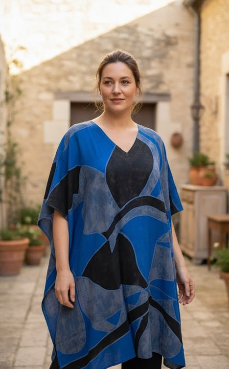 Angel Circle - Tuniek Poncho AA1743T - Blauw