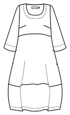 Aïno - Jurk Malina - Dibujo
