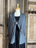 Normal Crazy - Vest Acacia - #87 blauw grijs