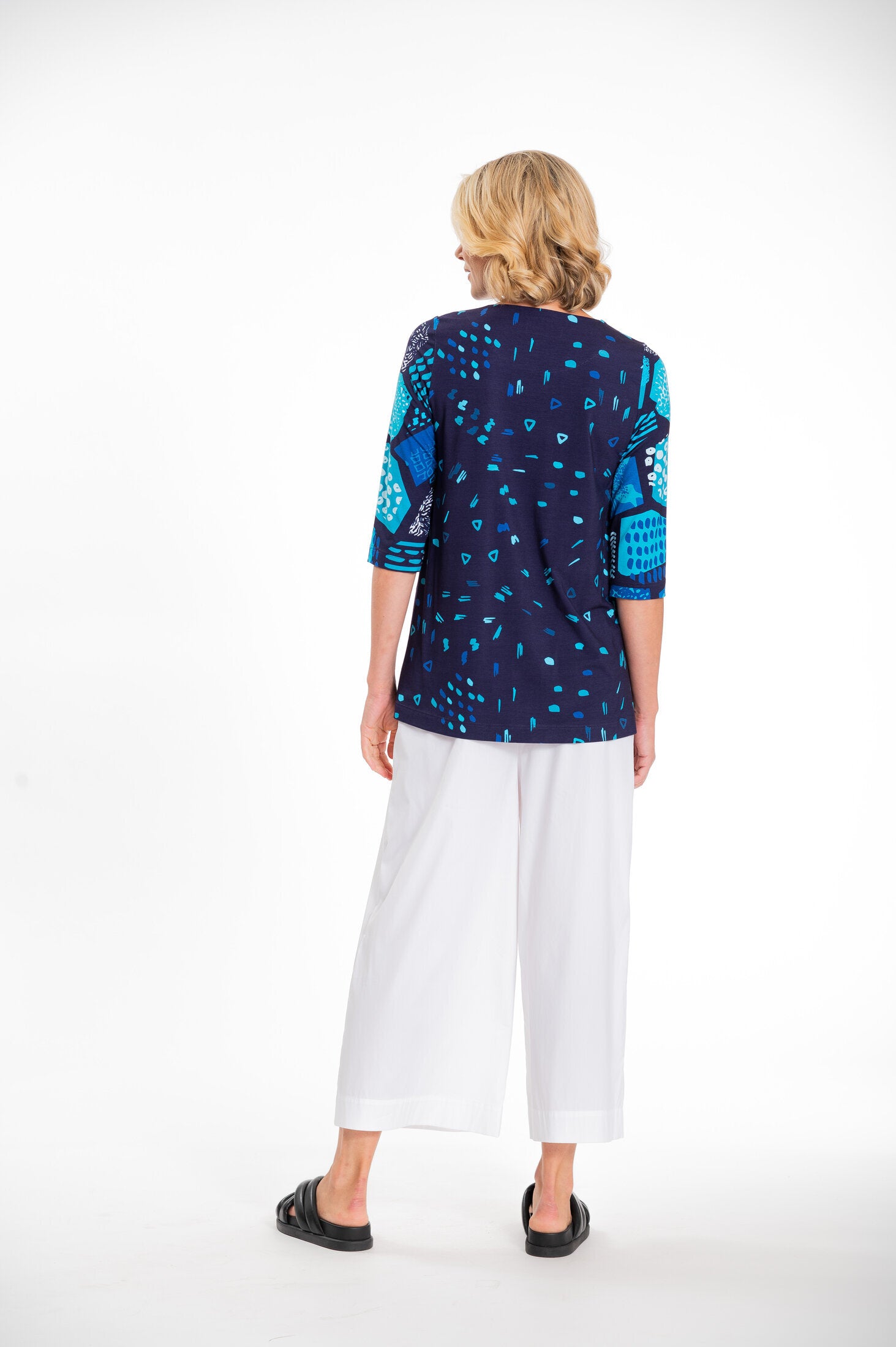 AÏNO - Shirt Alma - Blue Beach *