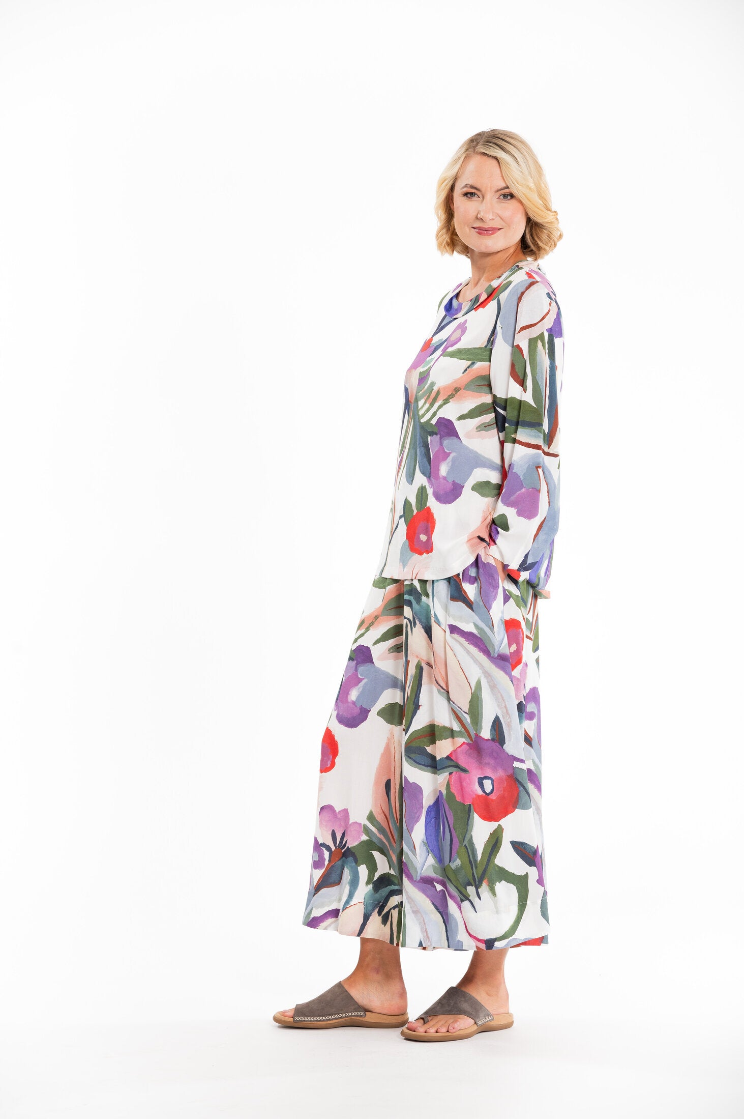 Aïno - Blouse Aliza - Romance *bloem
