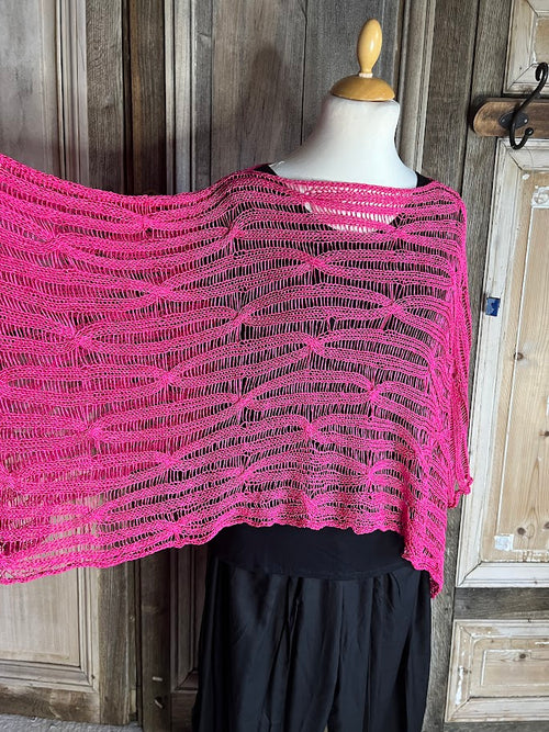 Amandine - Gehaakte trui - Pink/Magenta