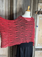 Amandine - Gehaakte trui - Rood