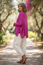 Amandine - Trui - Roze/Magenta