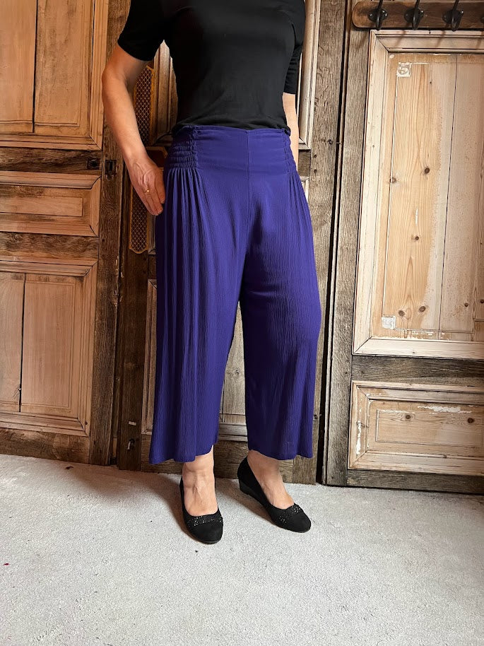 Angel Circle -  Broek Crop - Indigo *