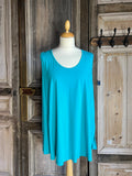 Angel Circle - Mouwloze top - Blauw