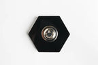Trijn sieraden - Broche kubus (#B24-6) - Black/white