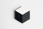 Trijn sieraden - Broche kubus (#B24-6) - Black/white