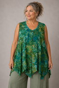 Normal Crazy - Mouwloze top Dini - Groen