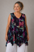 Normal Crazy - Mouwloze top Dini - Print