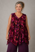 Normal Crazy - Mouwloze top Dini - Magenta