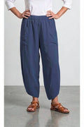 BB Style - Linnen broek PuroLino lang - Donkerblauw
