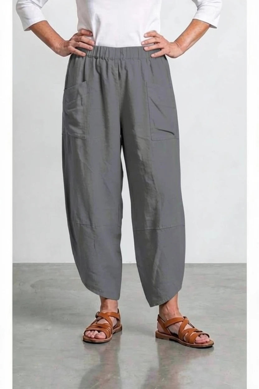 BB Style - Linnen broek PuroLino - Antraciet