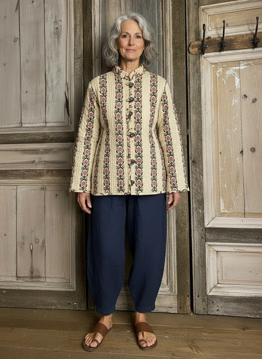 BB style - Indiaas patchwork jasje - reversibel 3