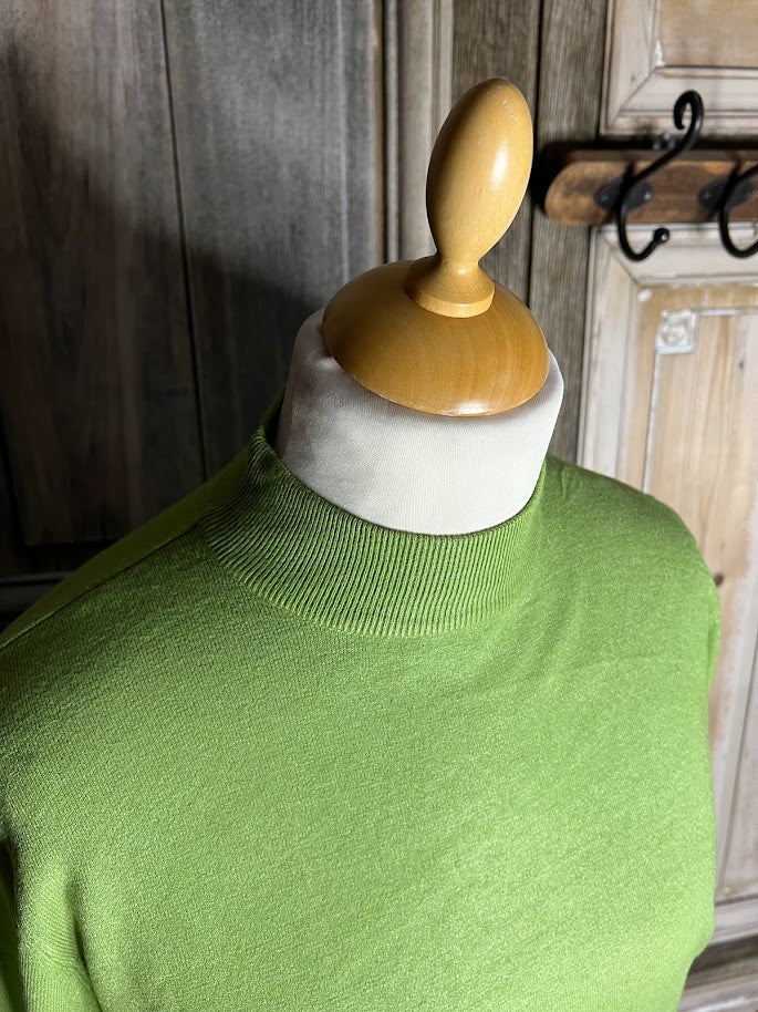 BB Style - Trui met turtle hals - Groen