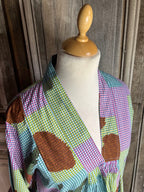 BB Style - Katoenen jurk met blokprint