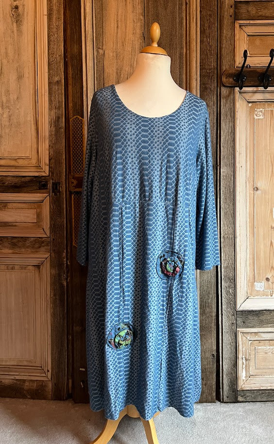 BB style - Jurk bloemen lange mouw