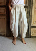 BB Style - Linnen broek - Beige