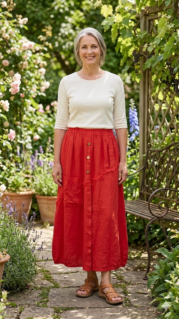 BB Style - Rok lang  - Red