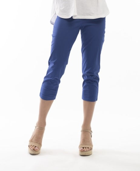 ORIENTIQUE Bangalene Capri - Satin Blue*
