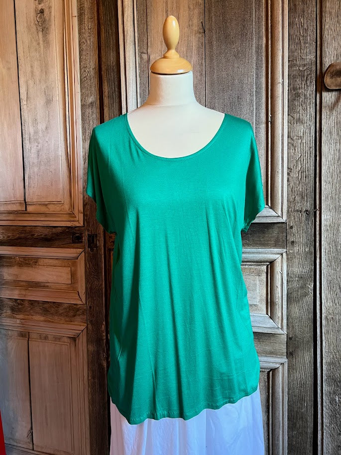 Normal Crazy - Basic Shirt Bareta - uni kleur Lichtgroen