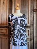 Normal Crazy - Shirt Bareta -Tie dye Black/White