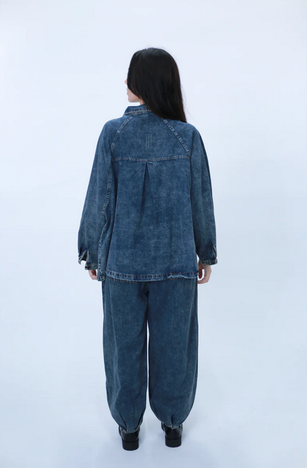 Bella Blue - Denim Spijkerblouse jack - H79-H082