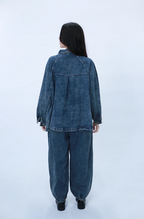 Bella Blue - Denim Spijkerblouse jack - H79-H082